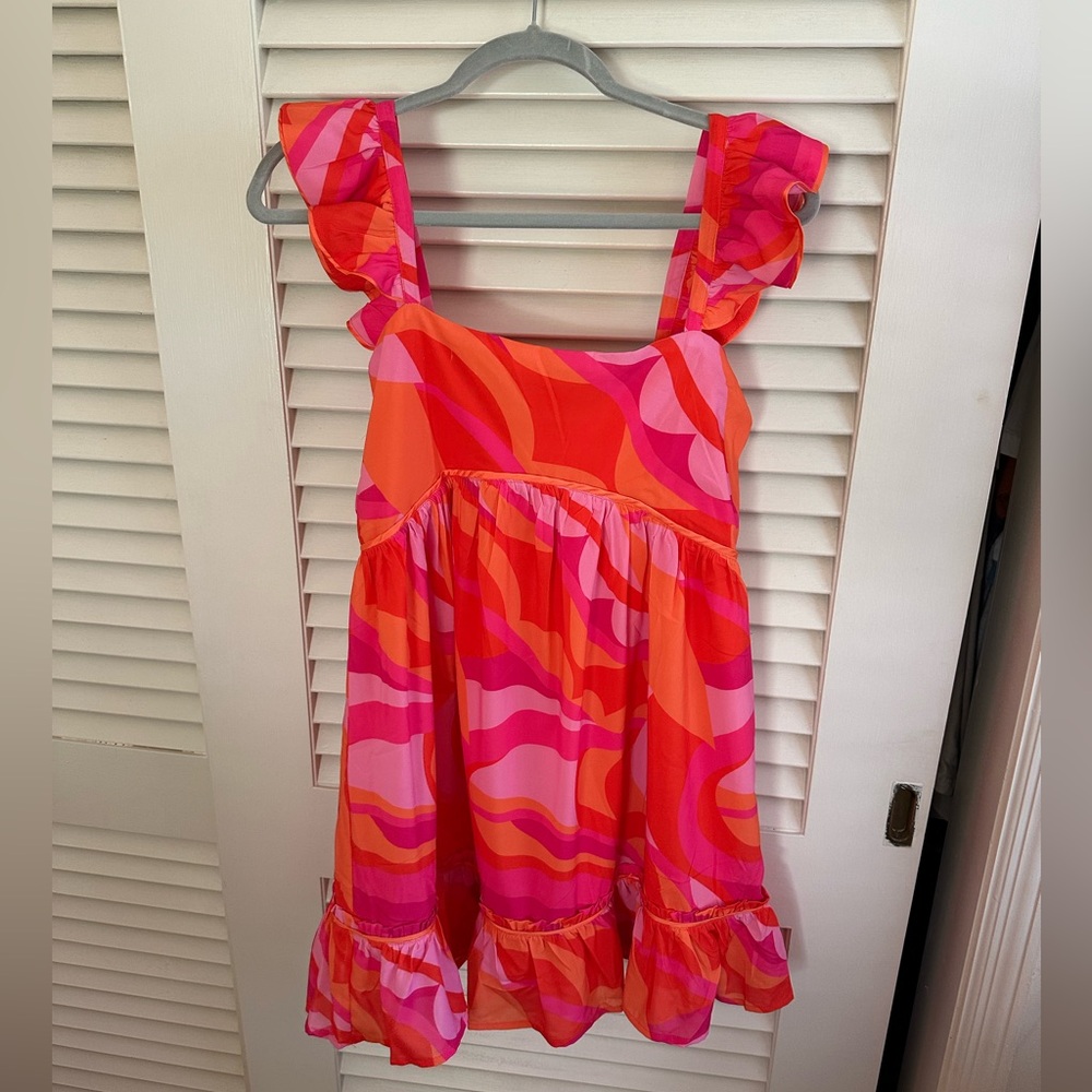 multi colored mini dress- TCEC small
